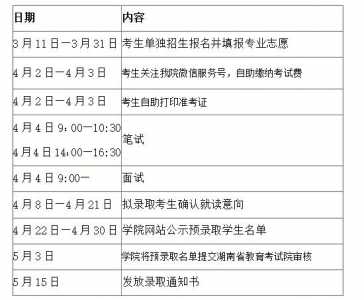 河南省单招考试时间