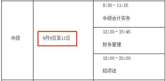 会计考试202年考试时间表，会计考试202年考试时间表格