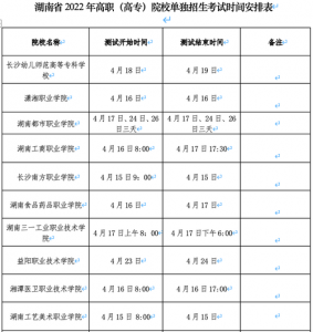 2024年单招考试什么时候开始?