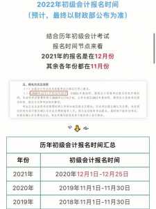 2022初级会计什么时候出成绩