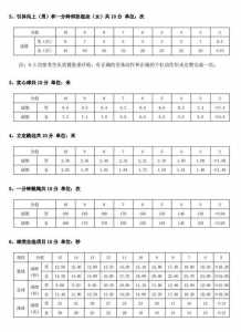 关于2024中考体育考试项目评分标准是多少，2024中考体育考试项目评分标准是多少分的信息