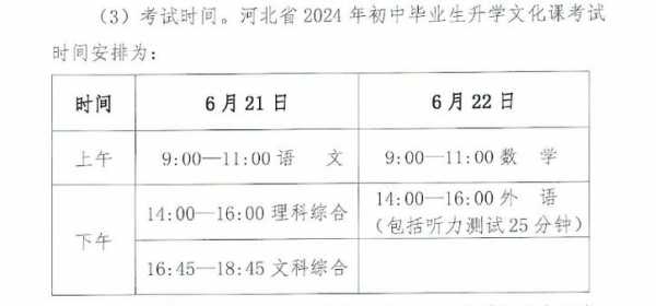 新疆中考体育时间2022年具体时间