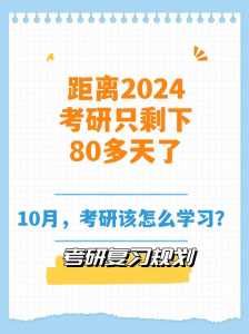 距离2024年的考研还有多少天