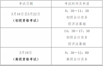 2024中级会计职称考试时间