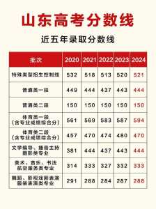 山东省2008年高考分数线是多少