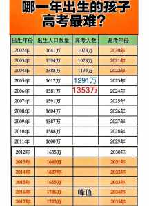 2013年出生的孩子高考是哪年